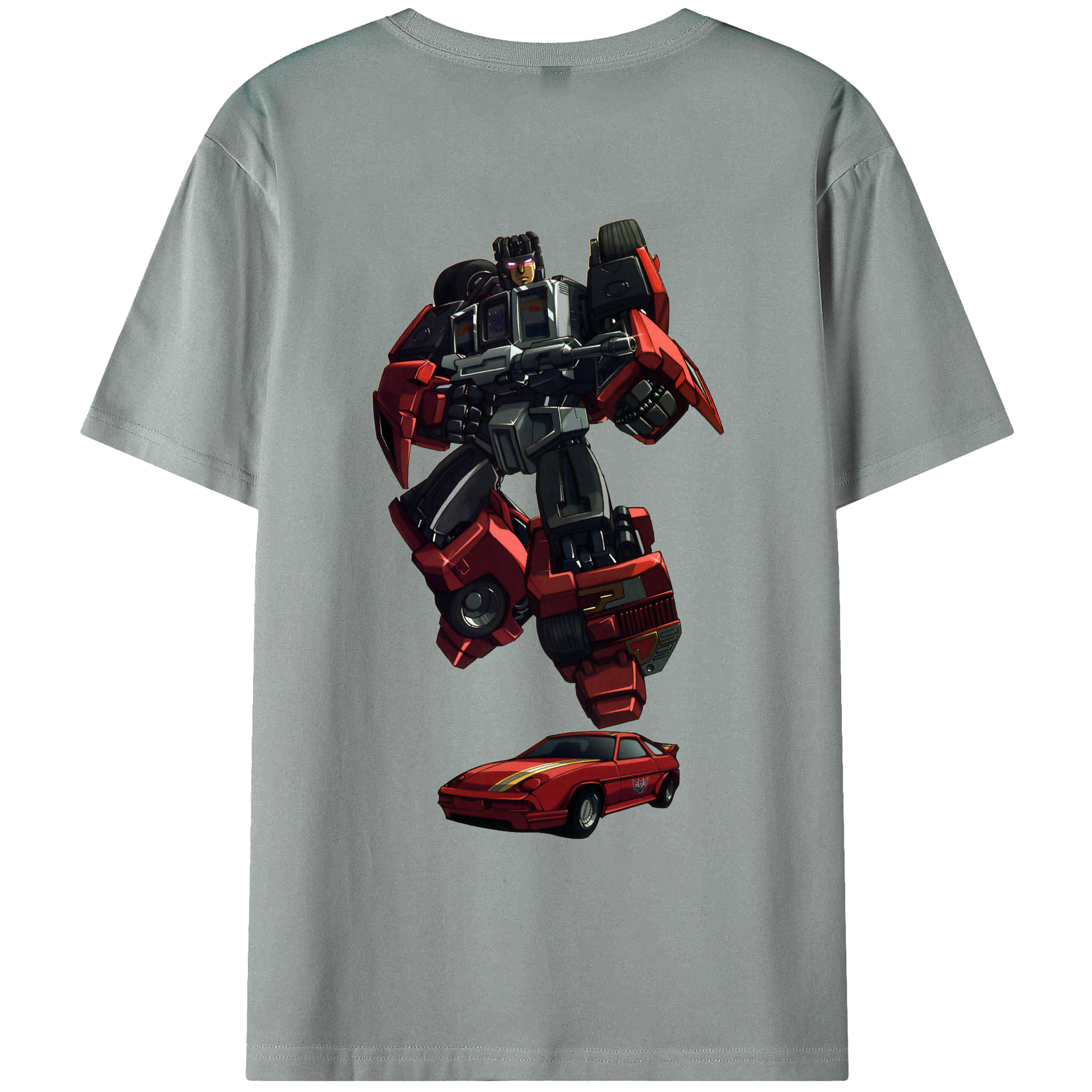 （画像用）  綿100％ メンズ半袖Tシャツ（バックプリント） 通気性